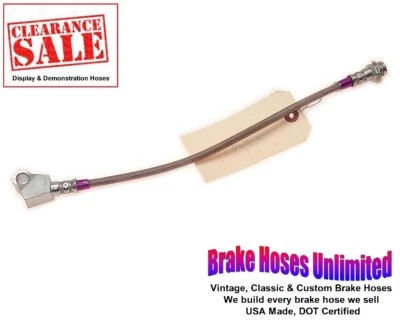 SALE - REAR STAINLESS BRAKE HOSE Ford Granada 1975 1976 1977 1978 1979 1980 - Image 1 of 2