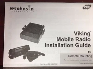 EF Johnson VIKING MOBILE Installation Guide for Remote Mounting - Picture 1 of 1