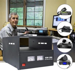 NEW KDW-230A Streamlined Fully-sealed Car Radio Power Supply for Motorola GM300 - Zdjęcie 1 z 8