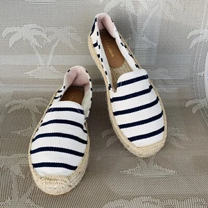 Zapatillas para fumar a rayas Soludos The Sevilla para mujer talla 7,5 sin cordones - Imagen 1 de 13