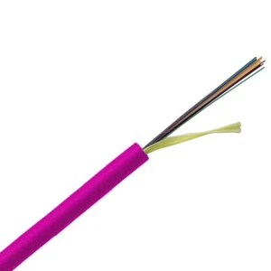 Innenbereich/Aussenbereich 6-Strang Multimode OM4 Glasfaserkabel - Sonderschnitte pro 1 Fuß - Bild 1 von 1