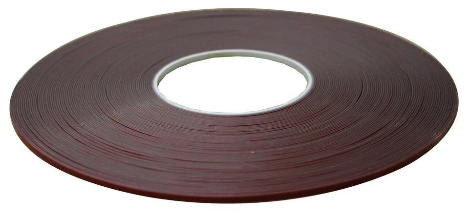 Double sided Low Profile molding tape 1/8 inch x 1/32 inch x 60 feet SMT-41 Foto 1 de 1