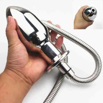 8 Sizes Anus Enemator Stainless Steel Anal Enema Anus Douche Head Cleaning - Image 1 of 4