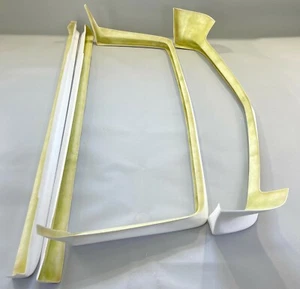 Body Kit Front Rear Lip And Side Skirts (Fits W126 C126 SEC Face lift AMG Coupe) - Picture 1 of 14