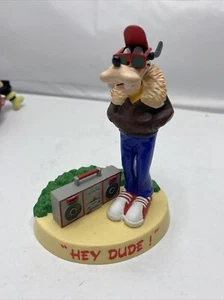 Disney Schmid Goofy hey Dude Sunglasses Hat Boombox Only One On eBay 5” Box - Picture 1 of 10