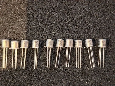 Transistor BC177B von SGS (10 Stück) - Bild 1 von 2