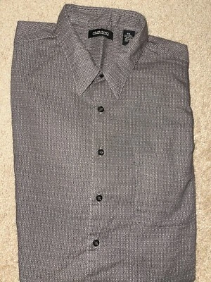 Mens Murano Short Sleeve Linen Blend Button Front Shirt Size XXL 2XL - EUC - Image 1 of 2