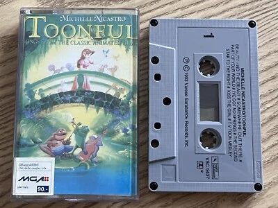 Toonful Animation Soundtrack 90s Michelle Nicastro Cassette Tape (Arista 1993) - Image 1 of 3