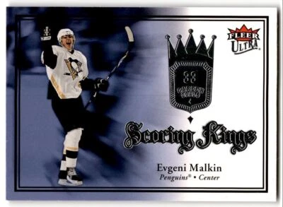 2007-08 Ultra Scoring Kings Evgeni Malkin #SK10 Pittsburgh Penguins - Image 1 of 2