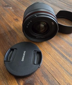 Samyang AF 12mm f2.0 Fujifilm X-Mount Lens Used, Slightly Used - Picture 1 of 3
