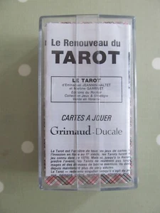 VINTAGE LE RENOUVEAU DU TAROT DECK COMPLETE WITH 78 CARDS - GRIMAUD - DULACE - Picture 1 of 11