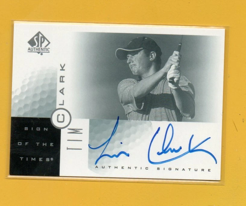D25234 2001 SP Authentic Sign of the Times #TC Tim Clark - Image 1 of 1