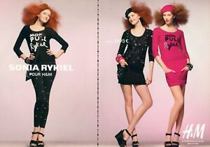 H&M Footwear Magazine Print Ad Advert Sexy Women long legs high heels shoes 2010