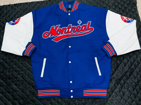 MLB Montreal Expos Varsity Jacket Cover