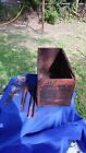 ANTIQUE STANLEY AS IS  NO 45 WOOD PLANE WOOD BOX & SOME UNKNOWN MODEL PARTS ONLY