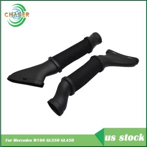 For Mercedes W166 GL550 GL450 Set of 2 Air Cleaner Intake hose Left & Right Side - Picture 1 of 8