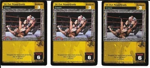 WWE RAW DEAL - 3X Sit Out Powerbomb *FREE SHIPPING* RARE *Playset* Grapple - Bild 1 von 1
