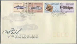 2006 AAT Fish Of The Antarctic Territory Set Of 4 First Day Cover, Mint Cond - Bild 1 von 1