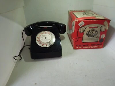ANCIEN JOUET TELEPHONE DE MARQUE LAPIERRE ANNEE 60/70 - Photo 1/4