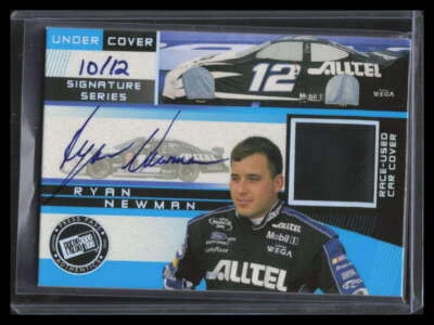 2003 Press Pass Eclipse Under Driver Autographs Ryan Newman Car Cover Auto 10/12 - Image 1 of 2