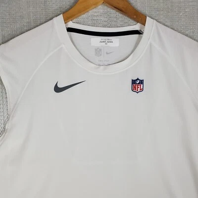 NIKE x CHICAGO BEARS PLAYER WORN Justin Jones #93 Size 2XL Sleeveless Shirt Mens - Image 1 of 4