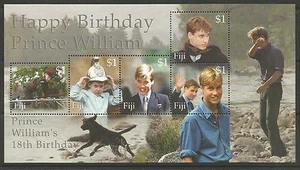 FIJI. 2000. Prince Williams 18th Birthday Miniature Sheet. SG: MS1101. MNH - Picture 1 of 1