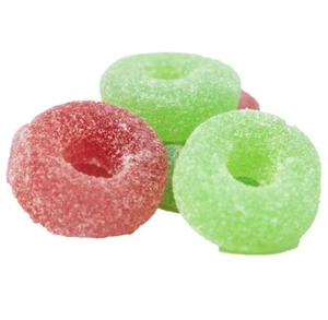 Coronas de jalea navideña - elige una talla - colores navideños - ¡envío acelerado gratuito! - Imagen 1 de 2