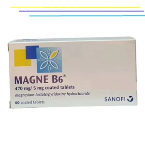 MAGNE B6 470mg - Deficiencia de magnesio, estrés, calambres musculares, fatiga - 60 tabletas - Imagen 1 de 4
