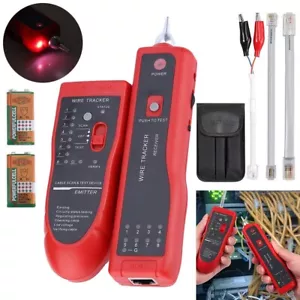 Kabelsucher Leitungssucher Kabeltester Leitungssuchgerät Kabel Tracker RJ11 RJ45 - Bild 1 von 13