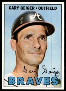 1967 Topps Gary Geiger EX-MT Atlanta Braves #566 - Picture 1 of 2