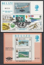 Belize - Fogli Yvert 8/9 MNH Aerei