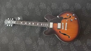 Guitarra Eléctrica Sunburst 6 Cuerdas Doble Corte Palisandro Diapasón - Imagen 1 de 7