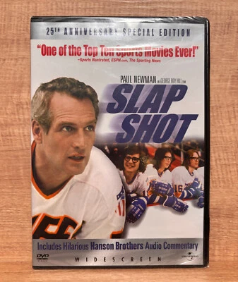 Slap Shot (1977) DVD Widescreen, Paul Newman, The Hanson Brothers, Hockey Comedy - Image 1 of 2