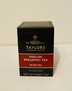 Taylors of Harrogate - English Breakfast Tea Bags - 20 count    FREE SHIPPING - Picture 1 of 4