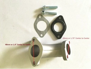 26mm Manifold Intake Inlet Pipe For 100cc 110cc 125cc Lifan Dirt & Pit Bike ATV - Bild 1 von 3