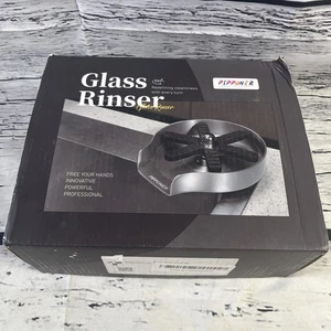 Lavello da Cucina con Tazza in Vetro, Lavatrice per Lavello, Nichel Spazzolato Pipponer  - Foto 1 di 7