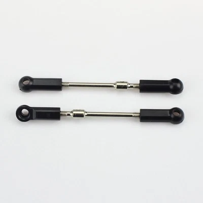 2x tringlerie de servomoteur de voiture RC en métal pour Wltoys 104001 1:10 - Photo 1/4