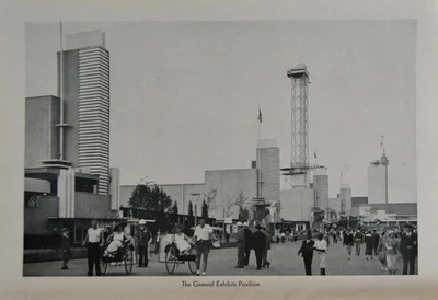 Impresión de arte antiguo Feria Mundial de Chicago exposiciones generales 1933 historia americana Foto 1 de 4
