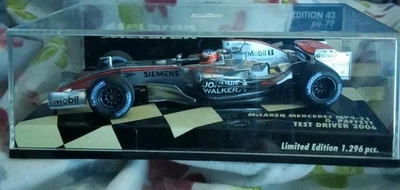 MINICHAMPS  MCLAREN MERCEDES 1:43 - G. Paffett Test Driver 2006 - Free Post (10) - Image 1 of 2