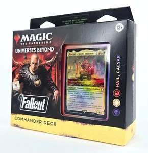 Mazzo Magic the Gathering MTG Ave Cesare Universi Oltre Fallout Commander - Foto 1 di 4
