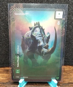 Wonders Of The First Existence Cerahorn Token Foil #T-002 / T-007 - Picture 1 of 2