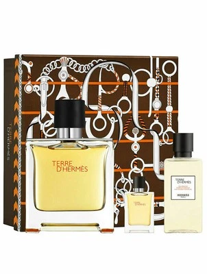 Hermes Terre D'Hermes Pure Perfume 3-Piece Gift Set - Image 1 of 4