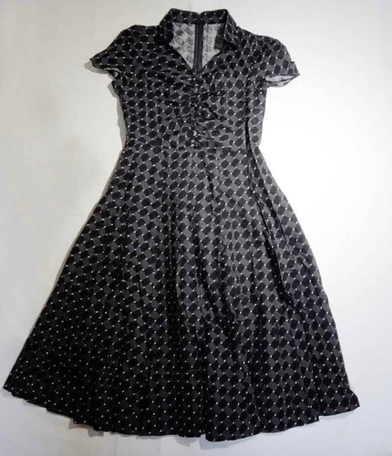 Abito Burberry Black Label pezzo unico grigio bianco taglia 38M