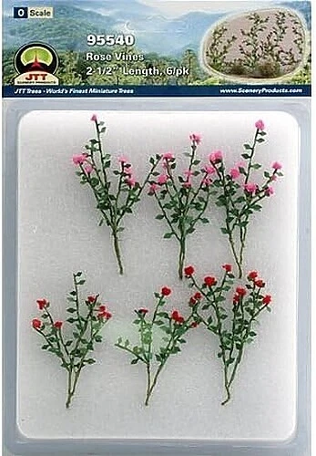 JTT Rose Bushes - O Scale Model Railroad Tree - #95540 - Image 1 of 1