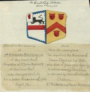 In The Style Of Thomas Fisher - Watercolour Painting - Wrotham Church - Kent - Picture 1 of 3