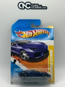 2011 Hot Wheels 2011 New Models Lamborghini Estoque Blue (Soft Corners) - Picture 1 of 3