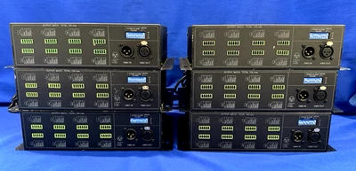 SET of 6 Elation ELAR-Driver-8-12V ⬛ ⬛  8-Channel 12V LED DMX Controllers - Read - Image 1 of 4