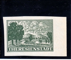 THERESIEN  STADT  1943  ZULASSUNGSMARKE  Mi 1U ; € 750,-  POSTFRISCH** - Picture 1 of 2