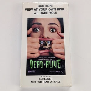 Dead Alive (VHS, 1993) SEALED Peter Jackson Gore Horror RARE Demo Screener Promo - Bild 1 von 11