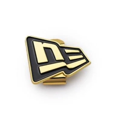 OFFICIAL NEW ERA BLACK AND GOLD HAT CLIP VISOR CLIP PIN - Image 1 of 3
